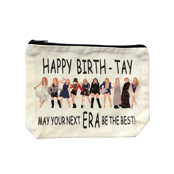Happy Birth-Tay Cosmetics Bag - Picture 1 of 1